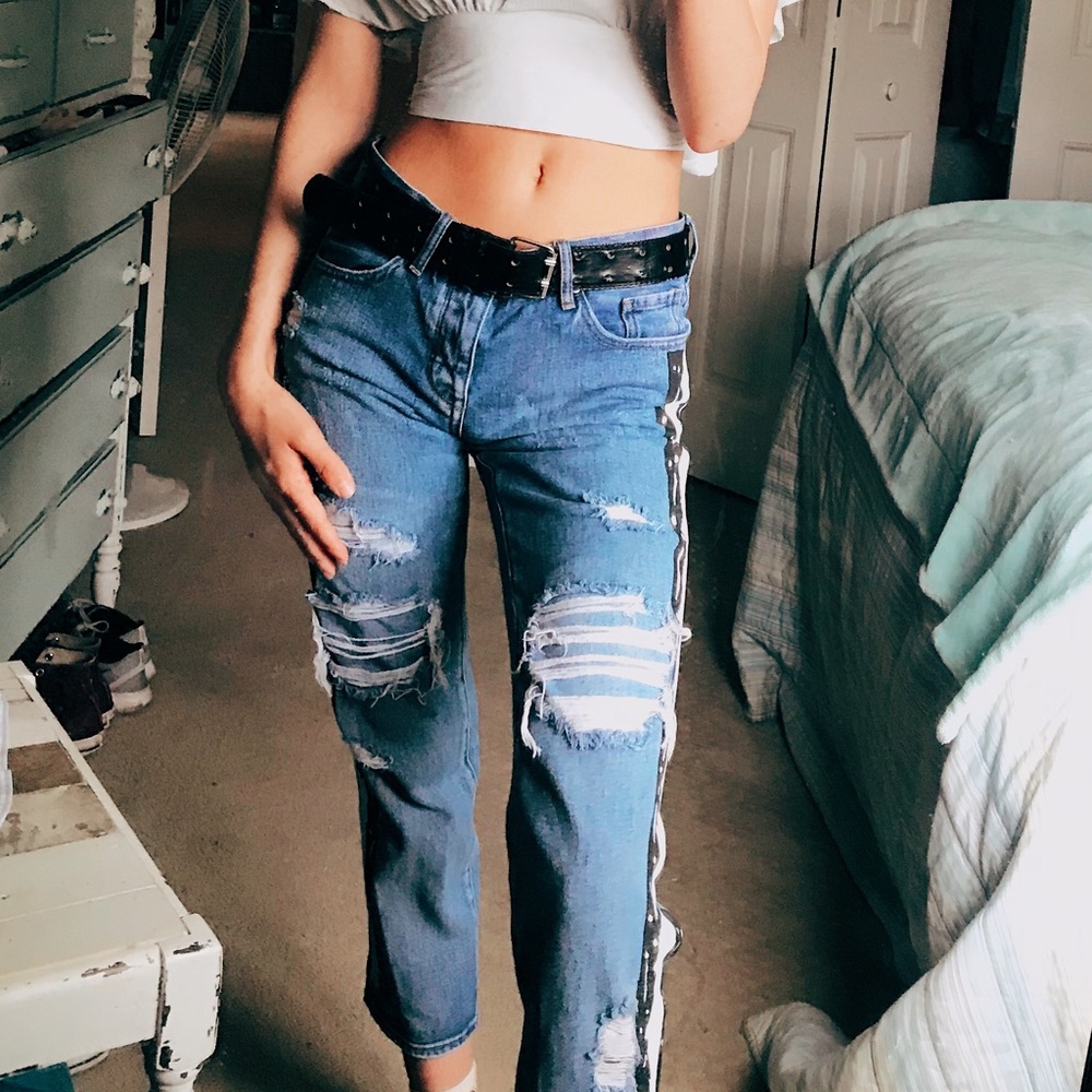 custom boyfriend jeans! - Picture 2 of 5